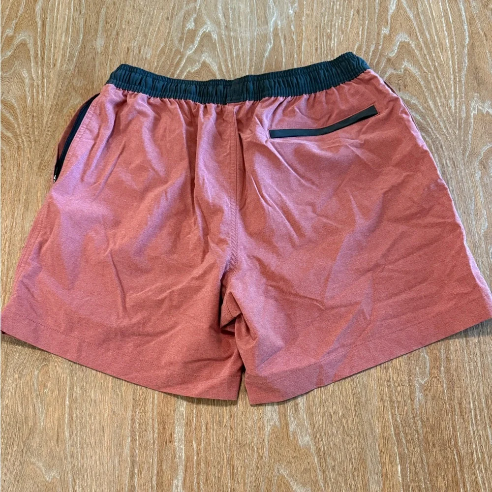 NWOT‎ CHUBBIES Men’s Medium 5.5” The Hot Links Red Black Drawstring Shorts